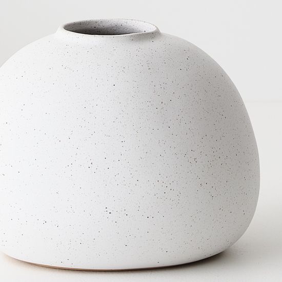 2 x Vase Kenji - White Sand