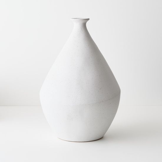 Vase Kenji - White Sand