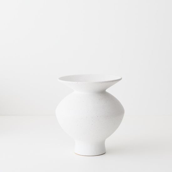 2 x Vase Kenji - White Sand