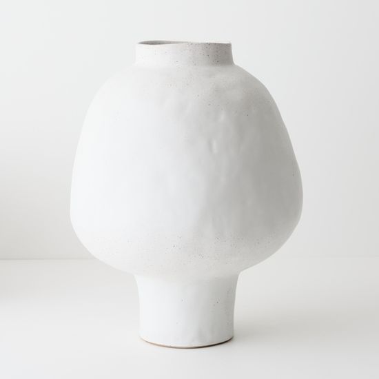 Vase Kenji - White Sand