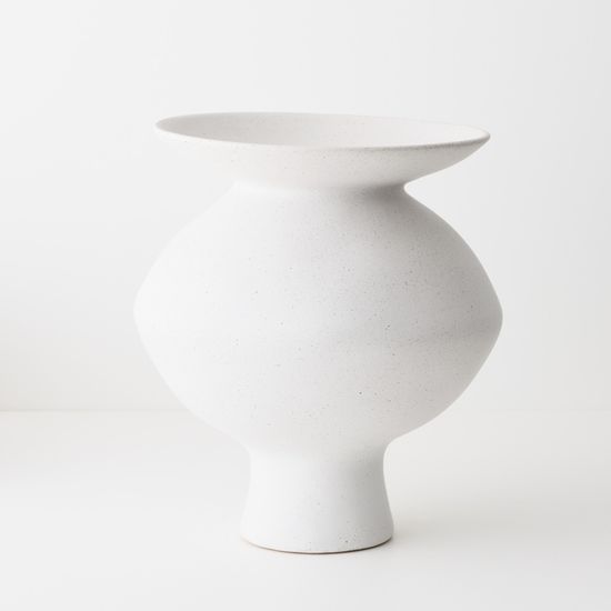 Vase Kenji - White Sand