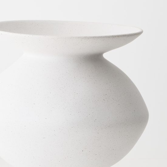 Vase Kenji - White Sand