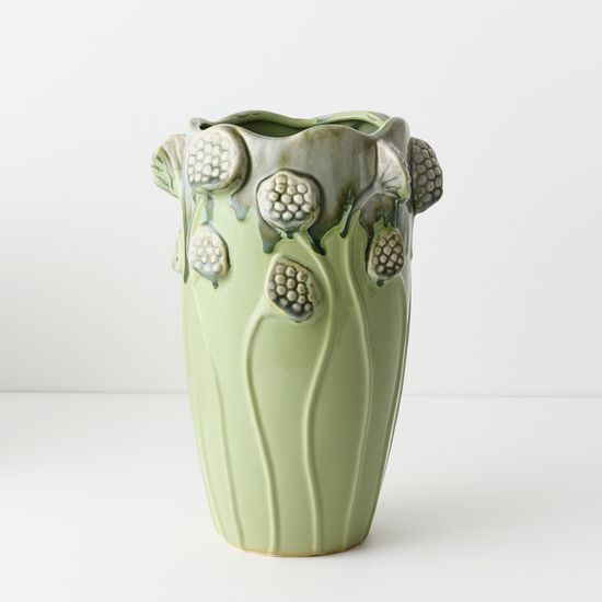 2 x Pattaya Vase - Green Mist