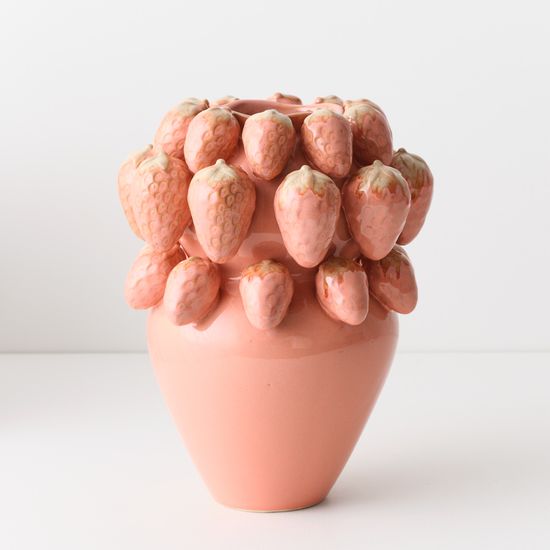 Baya Vase - Pink Cream