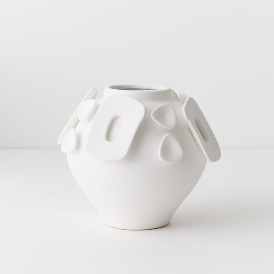 2 x Skagen Vase - Arctic White