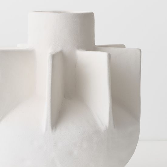 2 x Motala Vase - Arctic White