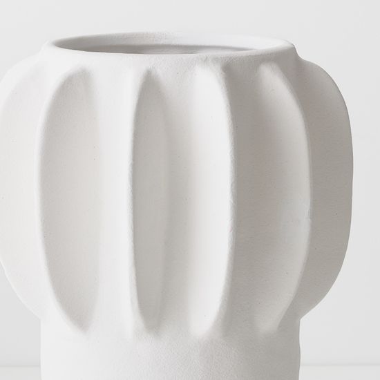 2 x Falken Vase - Arctic White