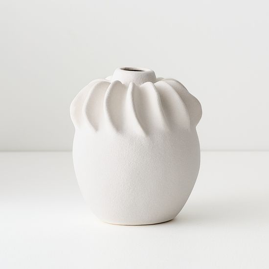 2 x Kalmo Vase - Whisper White