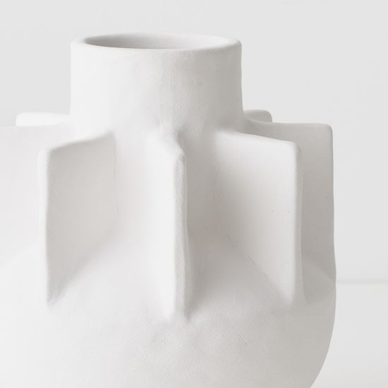 2 x Motala Vase - Arctic White