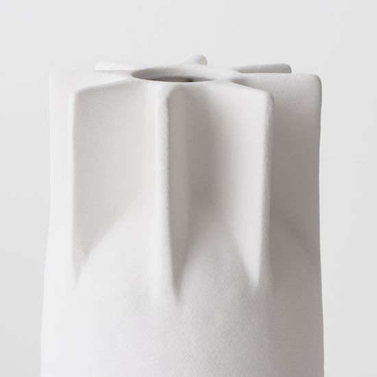 2 x Motala Vase - Arctic White