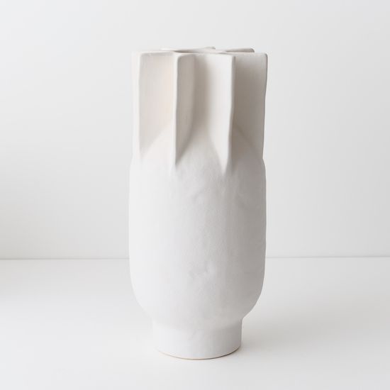 2 x Motala Vase - Arctic White