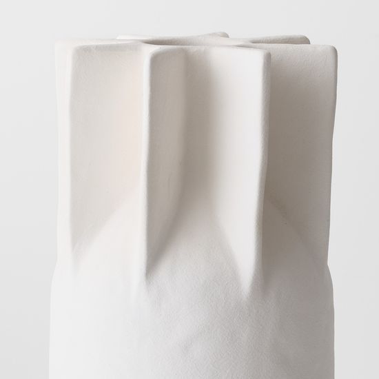 2 x Motala Vase - Arctic White