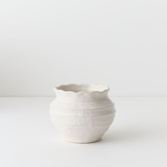 2 x Helixo Pot - White
