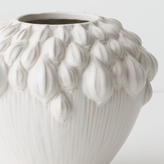 2 x Aili Pot - White