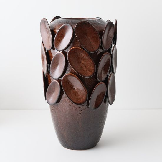 Olavo Vase - Chocolate Brown