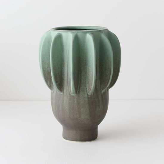 2 x Palerma Vase - Sea Mist