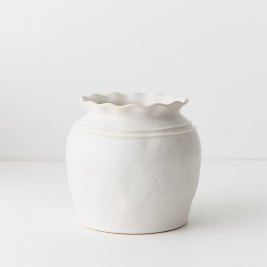 2 x Favaro Pot - White