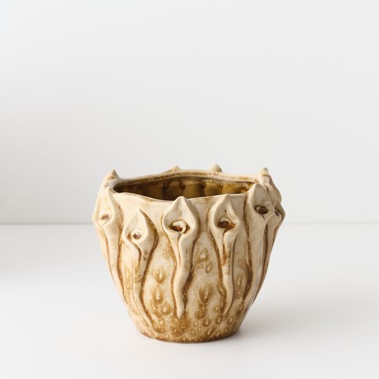 2 x Callaleo Pot - Mustard Cream (FI11685MSC)
