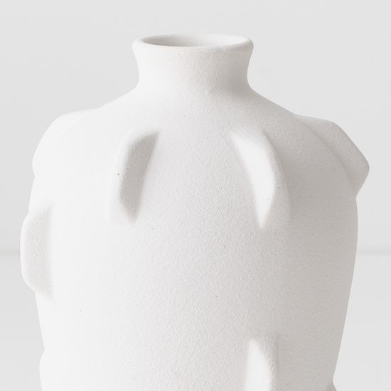 2 x Trapani Vase - Arctic White (FI11692ARC)