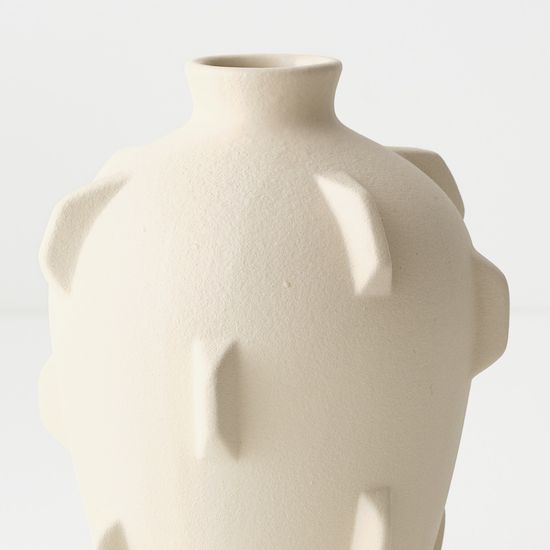 2 x Trapani Vase - Ivory