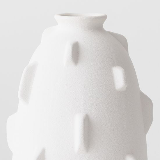 2 x Trapani Vase - Arctic White