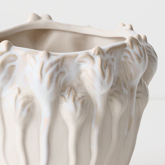 2 x Tulipana Pot - Cream (FI11688CR)