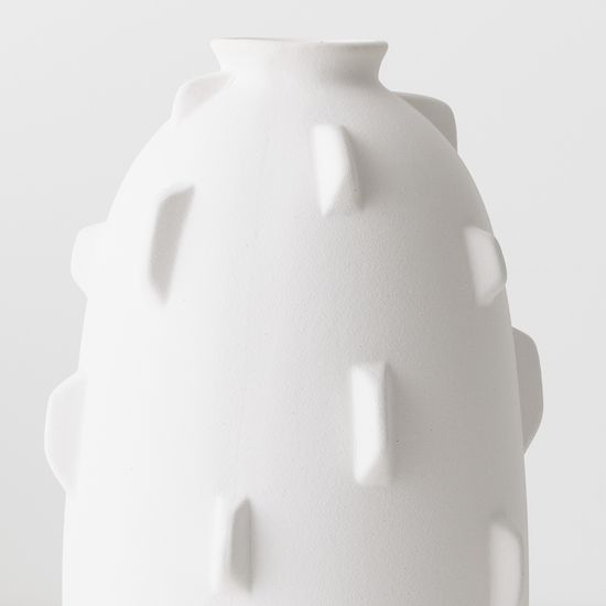 2 x Trapani Vase - Arctic White