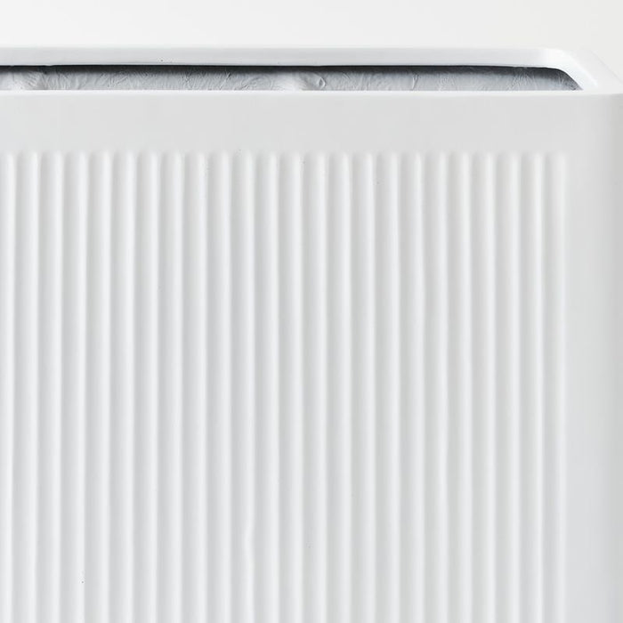 Linear Rectangle Trough - White, 90cml x 40cmw x 60cmh
