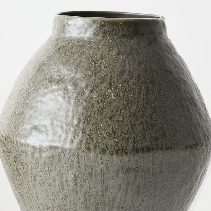 Natsuka Vase - Dark Olive, 23cml x 23cmw x 33cmh