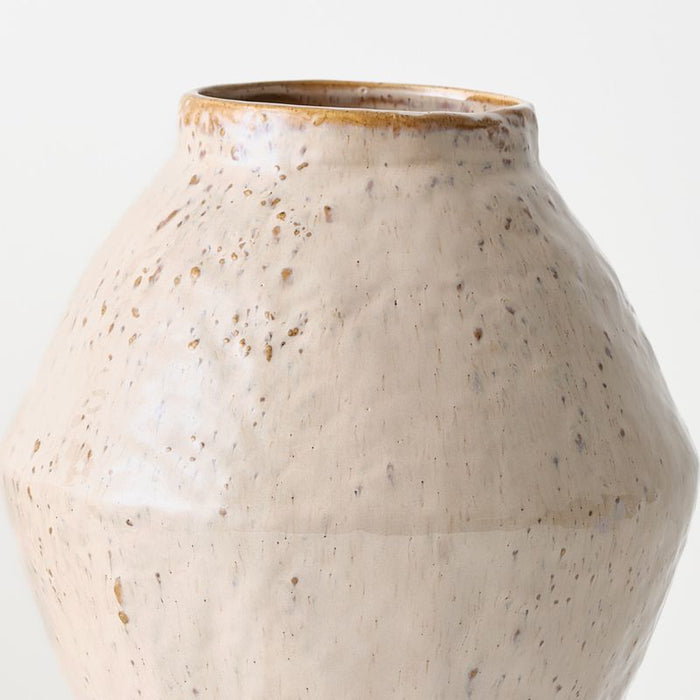 Natsuka Vase - Almond, 23cml x 23cmw x 33cmh