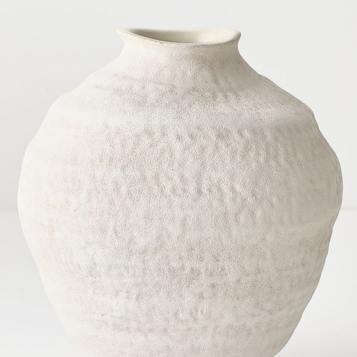 Sierra Pot - Linen, 19cml x 18cmw x 22cmh