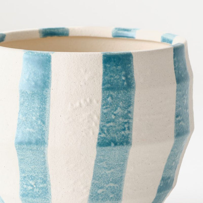 Oreio Pot - Maya Blue, 14cmh x 16cmd
