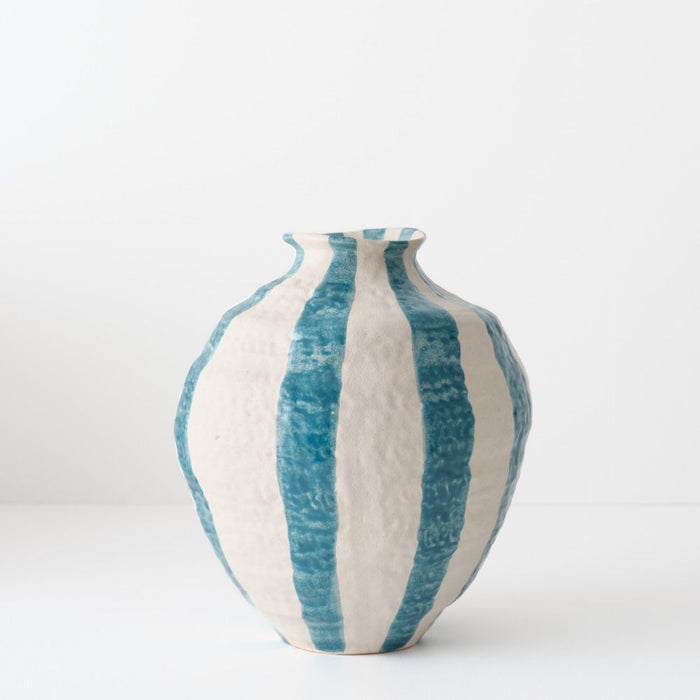 Oreio Pot - Maya Blue, 30cmh x 25cmd