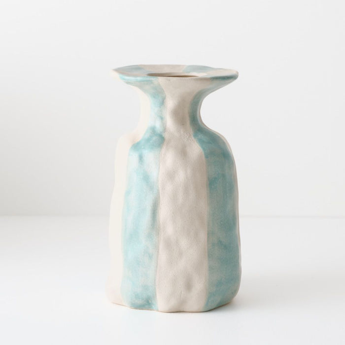 Oreio Vase - Duck Egg, 26cmh x 15cmd