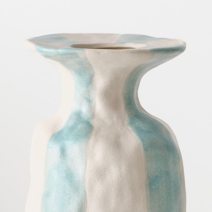 Oreio Vase - Duck Egg, 26cmh x 15cmd