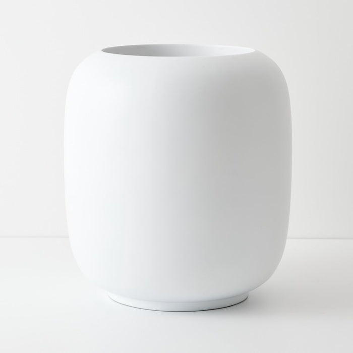 Solveig Pot - White, 60cmh x 55cmd