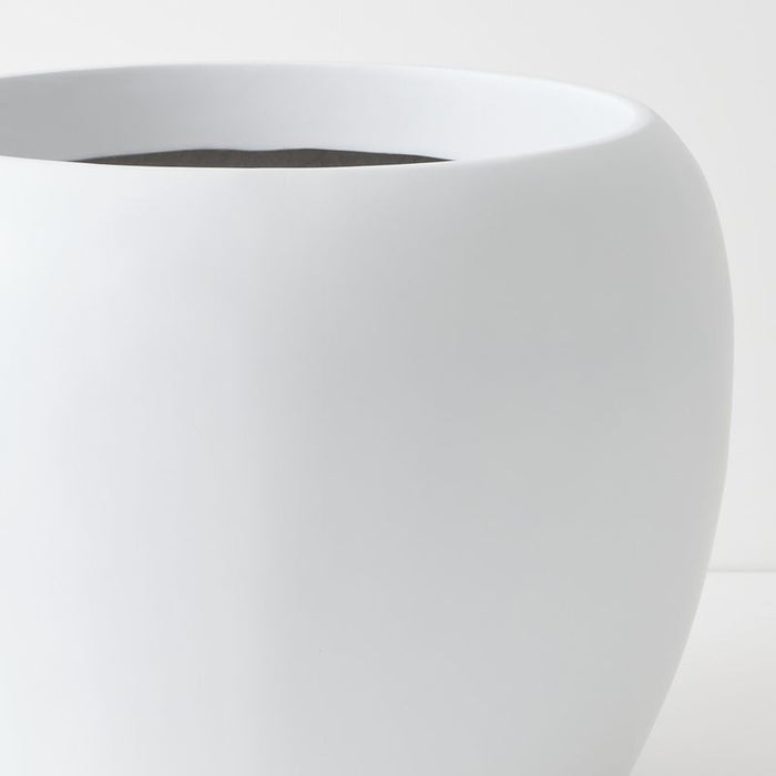 Ivar Pot - White, 40cmh x 55cmd