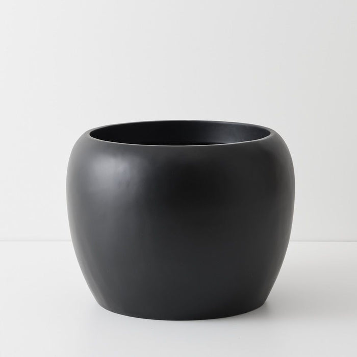 Ivar Pot - Black, 40cmh x 55cmd