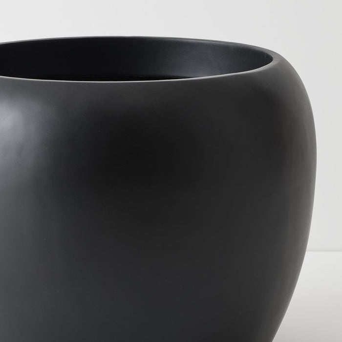 Ivar Pot - Black, 40cmh x 55cmd