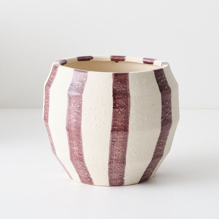 Oreio Pot - Merlot, 18cmh x 21cmd