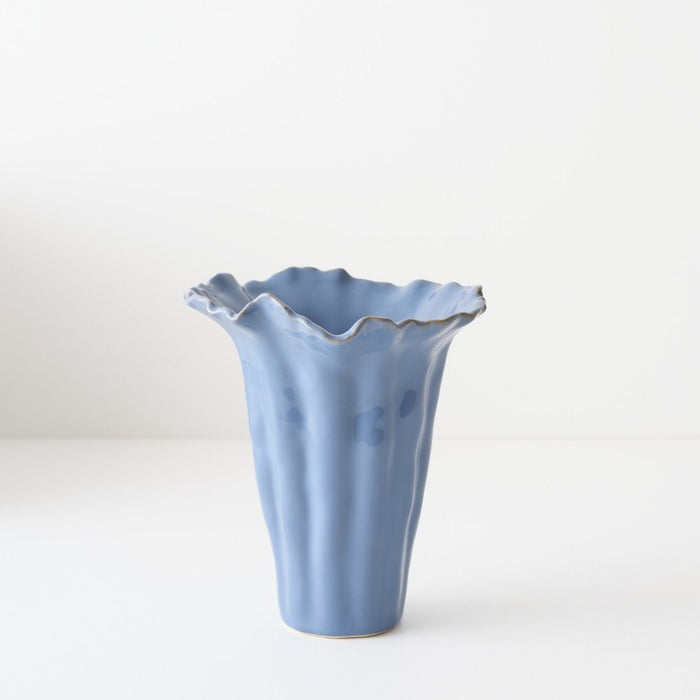 Tide Vase - Lagoon, 19cml x 19cmw x 21cmh