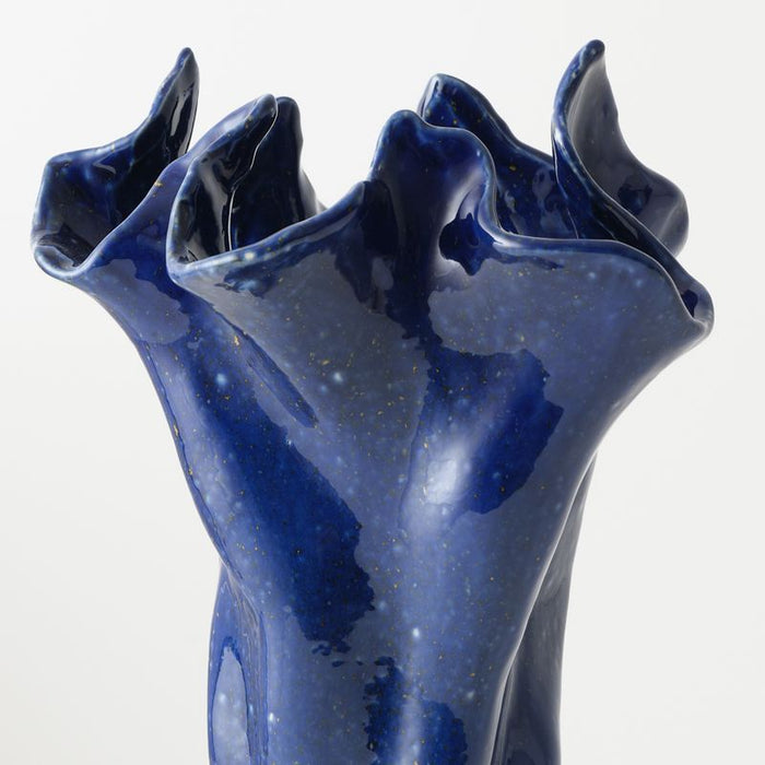 Mesa Vase - Marine, 25cml x 22cmw x 36cmh