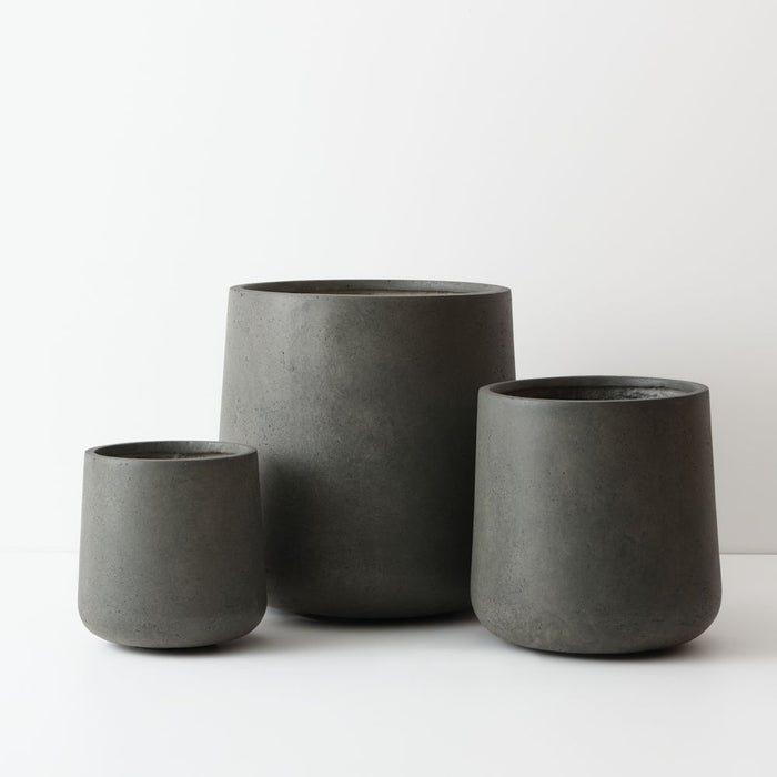 Cinder Pot (Set of 3) - Olivine, 44cmh x 44cmd