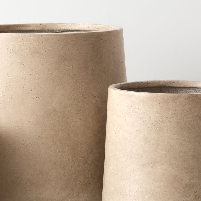 Cinder Pot (Set of 3) - Sediment, 44cmh x 44cmd