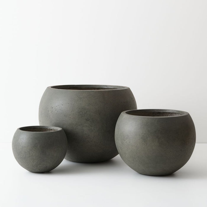 Lyra Pot (Set of 3) - Olivine, 39cmh x 54cmd