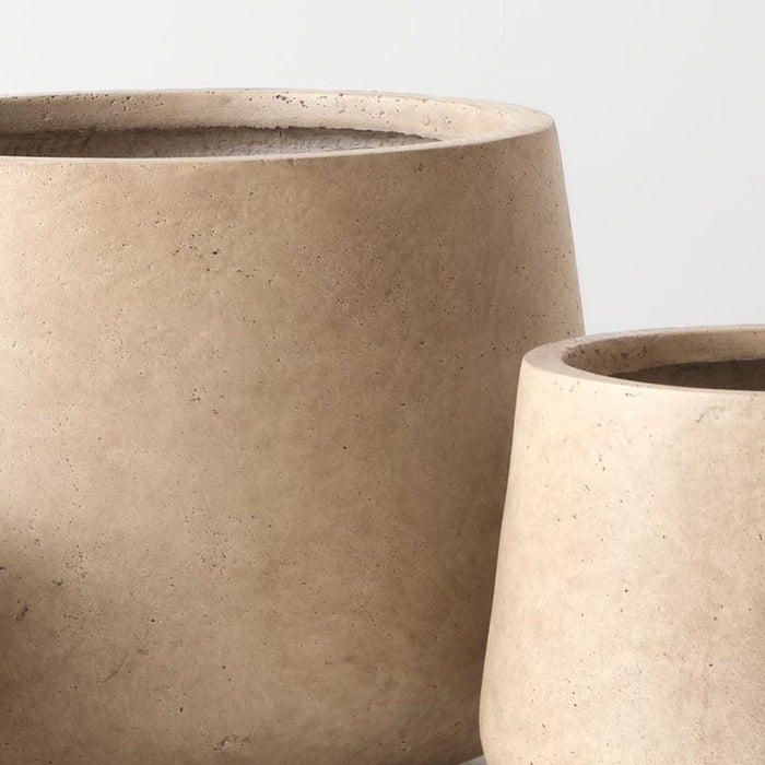 Forge Pot (Set of 3) - Sediment, 30cmh x 41cmd