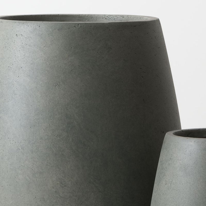 Kanso Pot (Set of 2) - Olivine, 48cmh x 40cmd