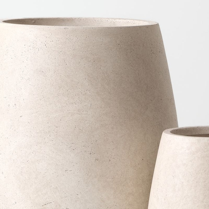 Kanso Pot (Set of 2) - Marlstone, 48cmh x 40cmd