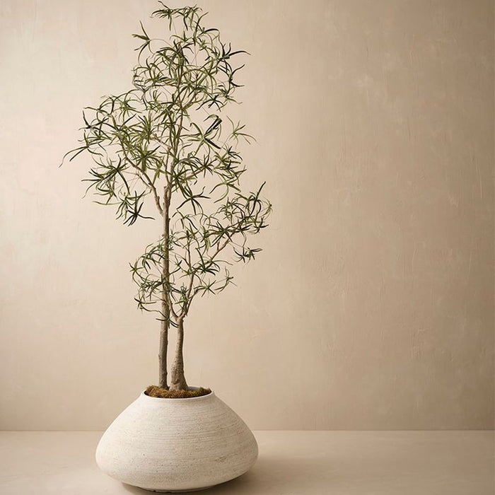 Novae Pot - Whisper White, 72.5cml x 72.5cmw x 38cmh