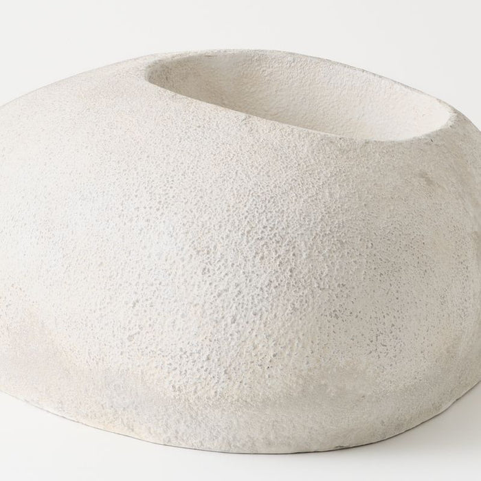 Solenne Pot - Whisper White, 90cml x 70cmw x 38cmh